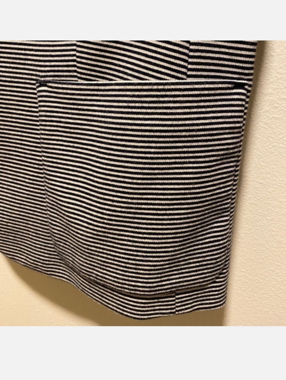 GAP Academy Navy and White Striped Knit Blazer - Picture 8 of 9
